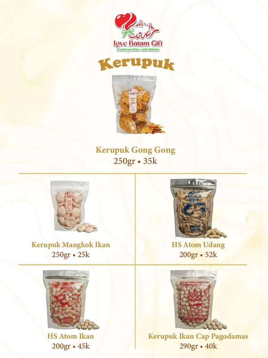 Kerupuk Gong Gong
